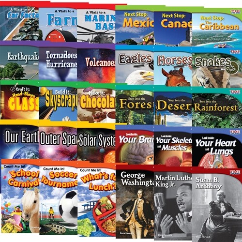 Time for Kids(r) Informational Text Grade 2 Readers 30-Book Set (Hardcover)