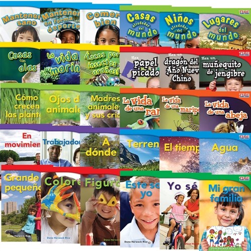 Time for Kids(r) Informational Text Grade 1 Readers Spanish 30-Book Set (Hardcover)