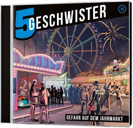 5 Geschwister - Gefahr auf dem Jahrmarkt, Audio-CD (CD-Audio)