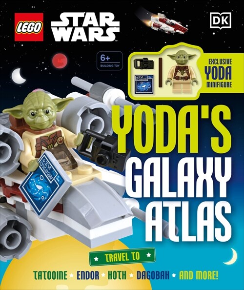 Lego Star Wars Yodas Galaxy Atlas: With Exclusive Yoda Lego Minifigure (Hardcover)