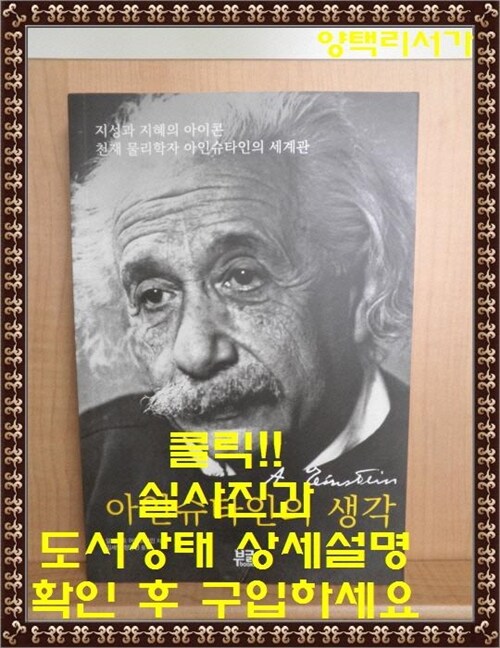 [중고] 아인슈타인의 생각