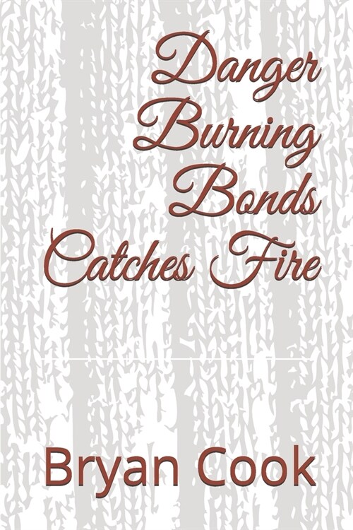 Danger Burning Bonds Catches Fire (Paperback)