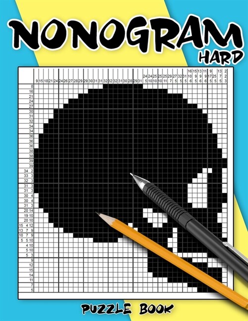 Nonogram Puzzle Book Hard: Hanjie Puzzle Books for Adults, Picross Book, Japanese Crossword, Gift for Brain Teaser Lovers (Paperback)