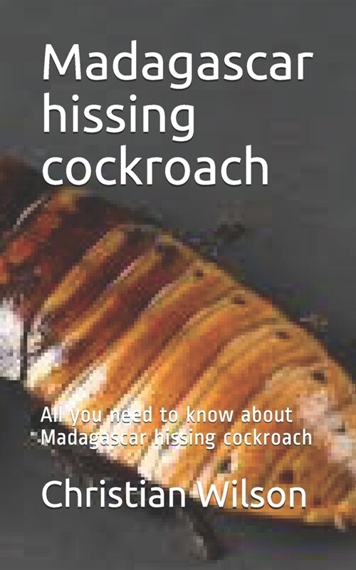 Madagascar hissing cockroach: All you need to know about Madagascar hissing cockroach (Paperback)