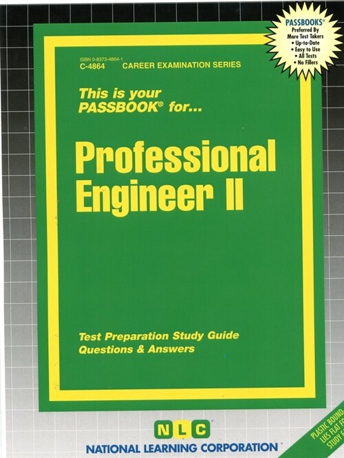Professional Engineer II: Passbooks Study Guide (Spiral)