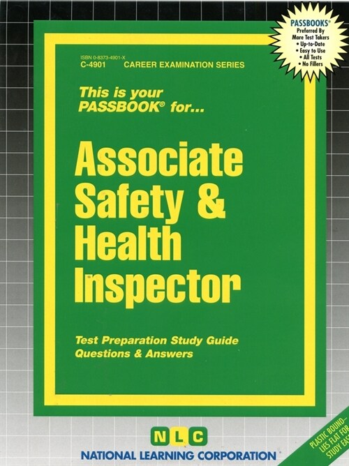 Associate Safety & Health Inspector: Passbooks Study Guide (Spiral)