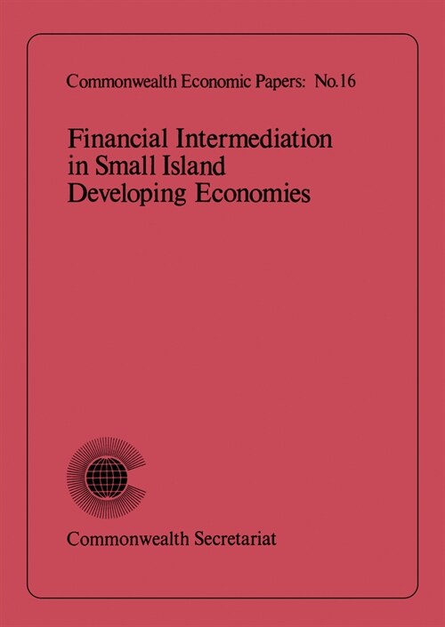 Financial Intermediation in Small Island Developing Economies (Paperback)