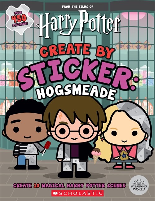 Harry Potter: Create by Sticker: Hogsmeade (Paperback)