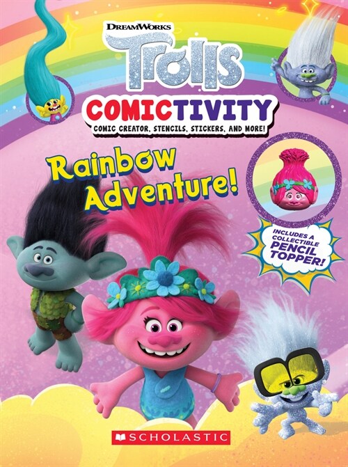 Rainbow Adventure! (Trolls: Comictivity) (Paperback)
