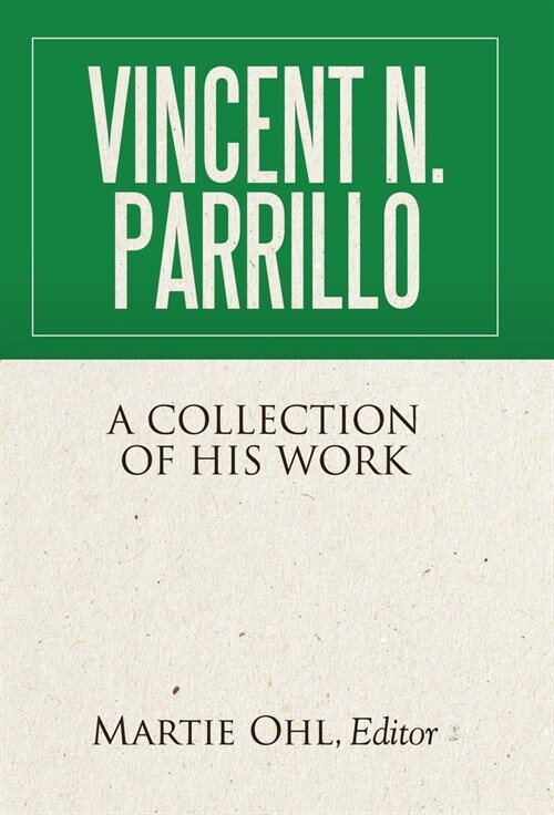 Vincent N. Parrillo: A Collection of His Work (Hardcover)