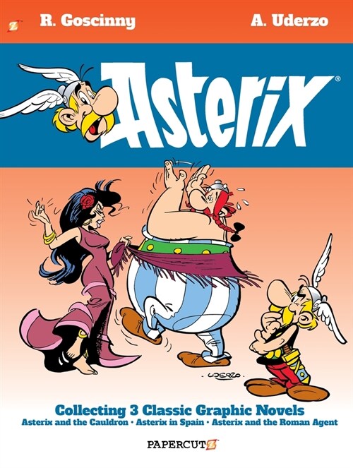 Asterix Omnibus #5: Collecting Asterix and the Cauldron, Asterix in Spain, and Asterix and the Roman Agent (Hardcover)