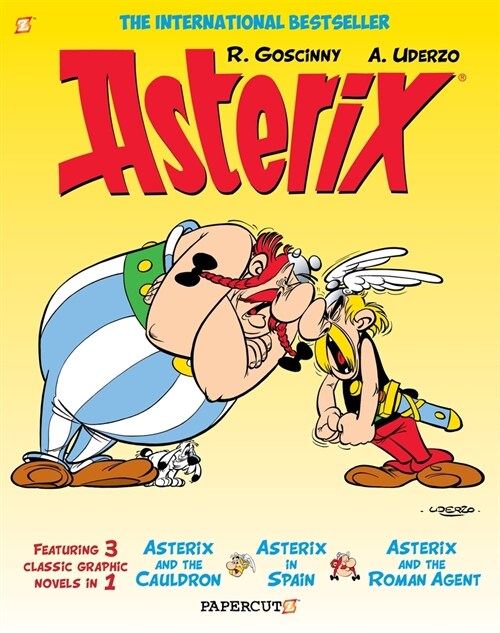 Asterix Omnibus #5: Collecting Asterix and the Cauldron, Asterix in Spain, and Asterix and the Roman Agent (Paperback)