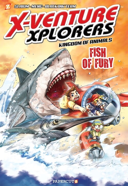 X-Venture Xplorers: Kingdom of Animals #3: Fish of Fury (Hardcover)