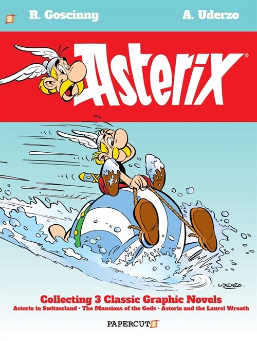 Asterix Omnibus #6: Collecting Asterix in Switzerland, the Mansions of the Gods, and Asterix and the Laurel Wreath (Hardcover)