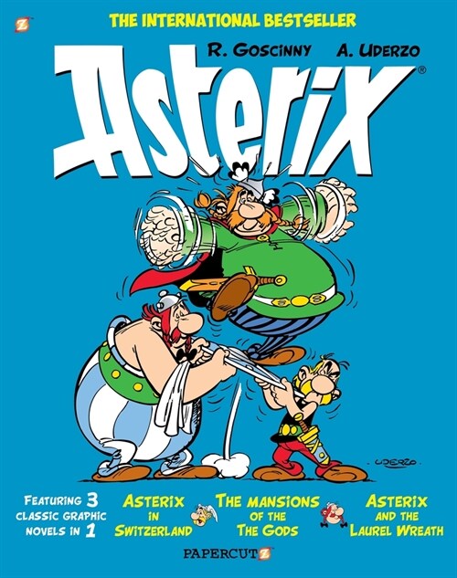 Asterix Omnibus #6: Collecting Asterix in Switzerland, the Mansions of the Gods, and Asterix and the Laurel Wreath (Paperback)