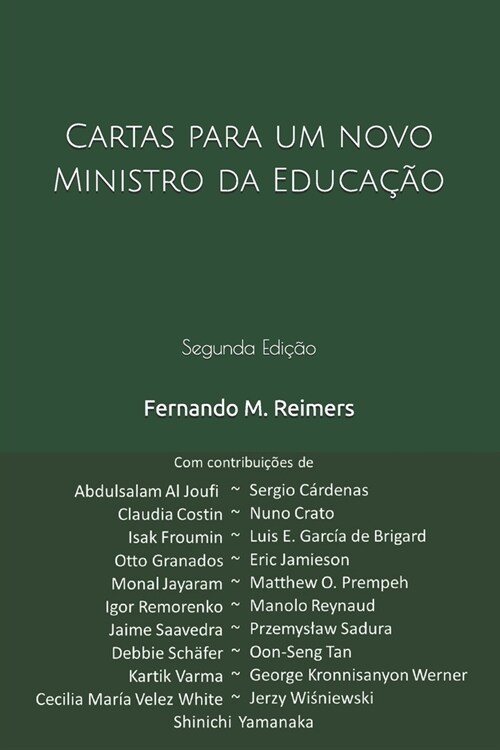 Cartas para um novo Ministro da Educa豫o (Paperback)