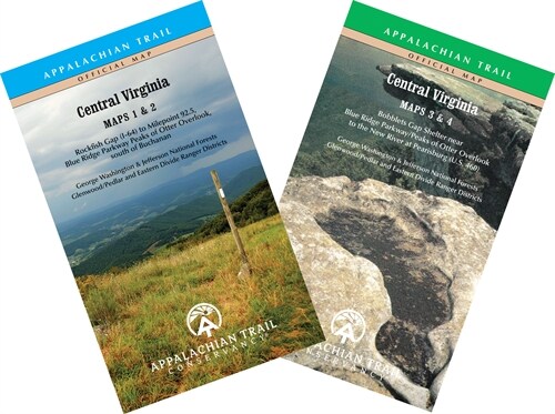 Appalachian Trail Central Virginia Map Set (Folded)