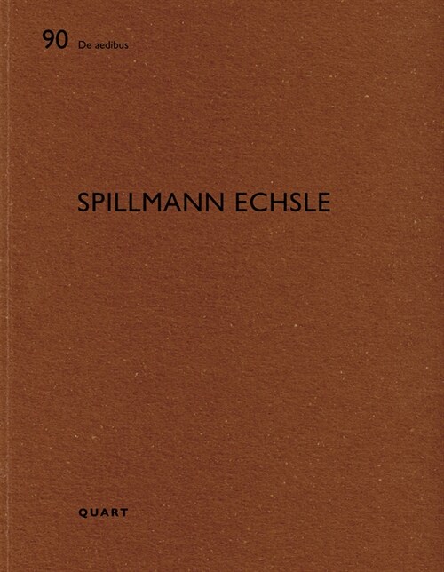 Spillmann Echsle: de Aedibus (Paperback)