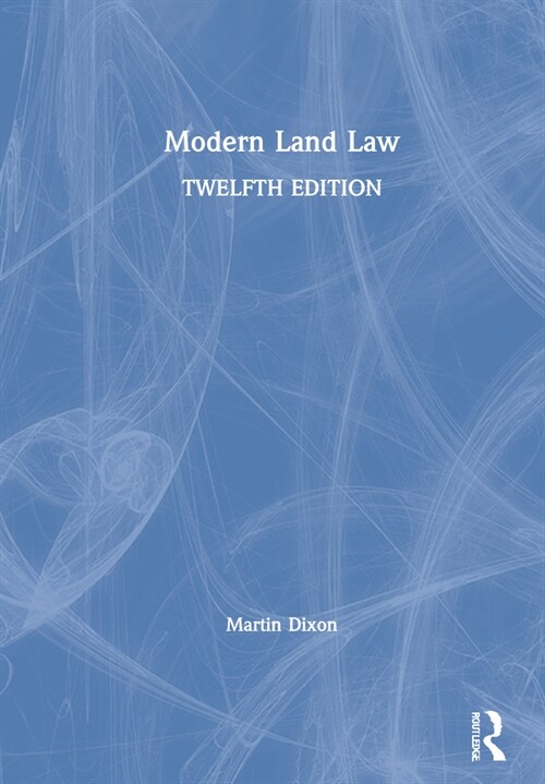 Modern Land Law (Hardcover, 12 ed)