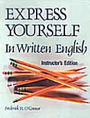 Express Youself in Written Engligh (Paperback, Instrctrs)