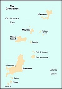 Imray Iolaire Chart B311 : Middle Grenadines (Sheet Map, folded, Revised ed)