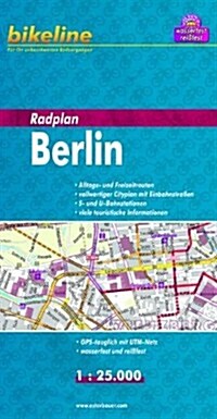Berlin Cycle Map (Paperback)