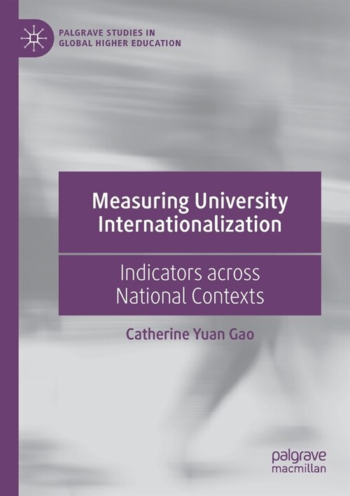Measuring University Internationalization: Indicators Across National Contexts (Paperback, 2019)