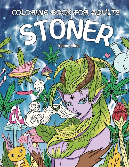 Stoner Coloring Book for Adults: The Stoners Psychedelic Coloring Book with 30 Trippy Designs (Paperback)