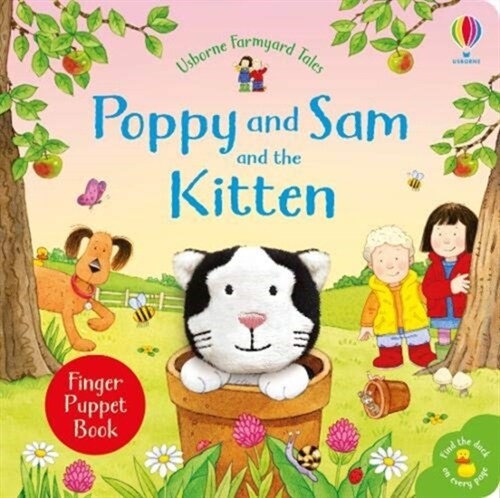 Poppy and Sam and the Kitten (Board Book)