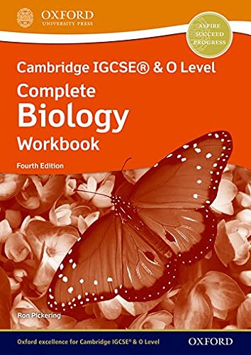 Cambridge IGCSE® & O Level Complete Biology: Workbook Fourth Edition (Paperback, 4 Revised edition)