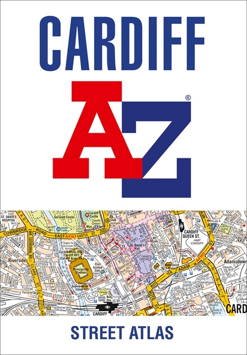 Cardiff A-Z Street Atlas (Paperback, 7 Revised edition)