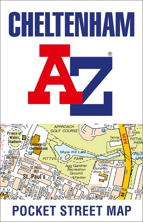 Cheltenham A-Z Pocket Street Map (Sheet Map, folded)