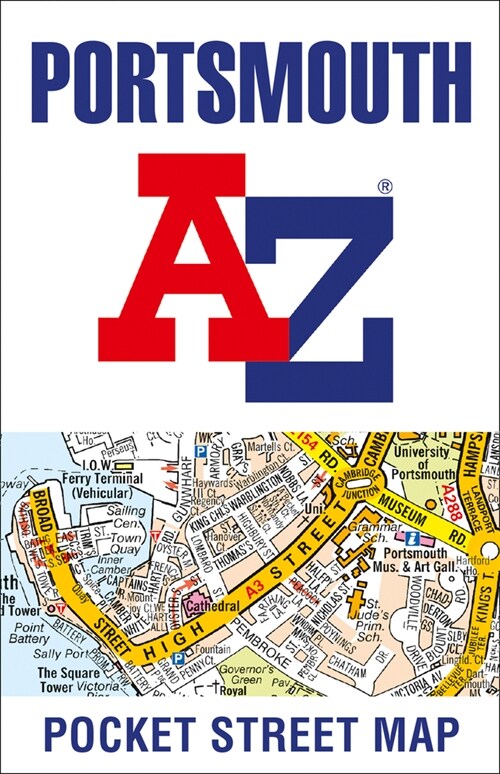 Portsmouth A-Z Pocket Street Map (Sheet Map, folded)