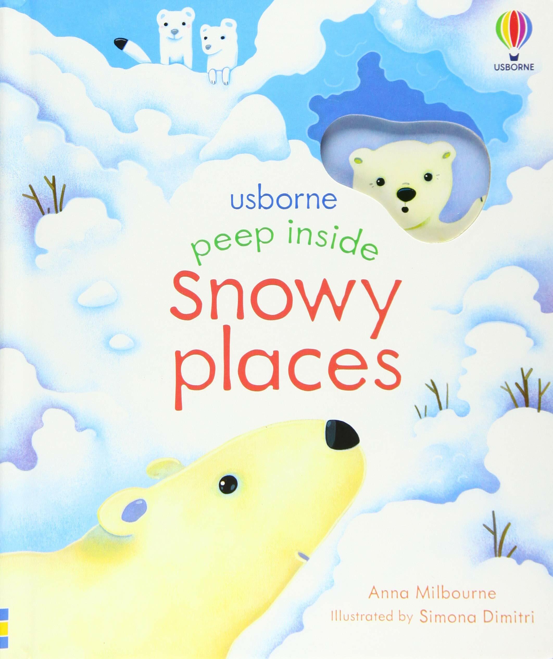 Peep Inside Snowy Places (Board Book)