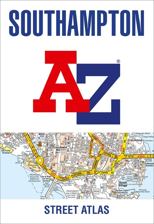 Southampton A-Z Street Atlas (Paperback, 9 Revised edition)