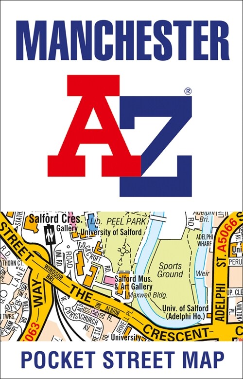 Manchester A-Z Pocket Street Map (Sheet Map, folded)