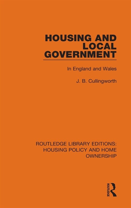 Housing and Local Government : In England and Wales (Hardcover)