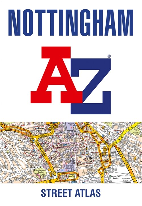 Nottingham A-Z Street Atlas (Paperback, 9 Revised edition)