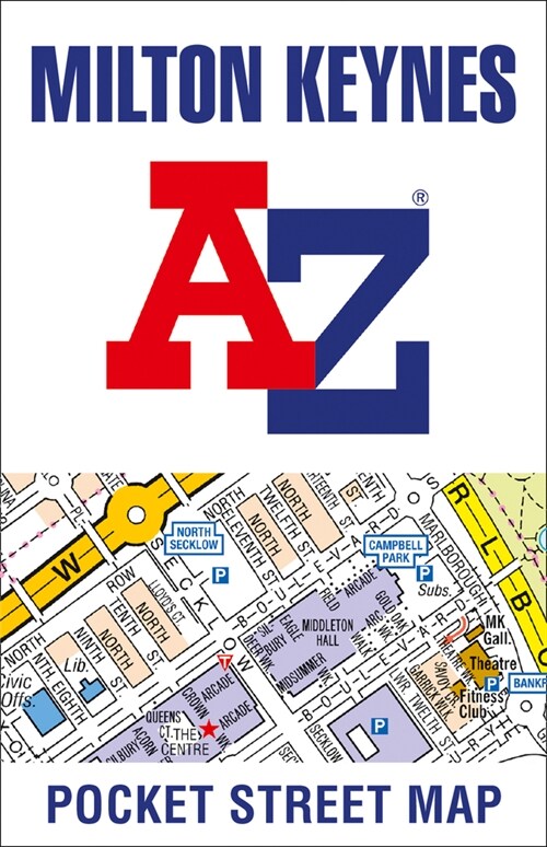 Milton Keynes A-Z Pocket Street Map (Sheet Map, folded)