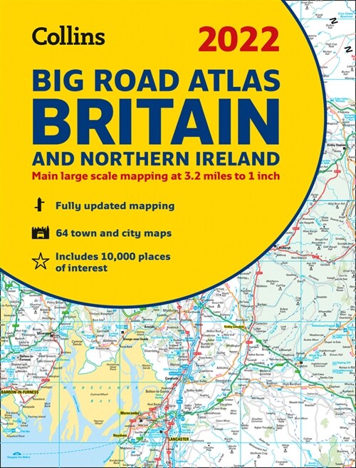 2022 Collins Big Road Atlas Britain : A3 Paperback (Paperback, New ed)