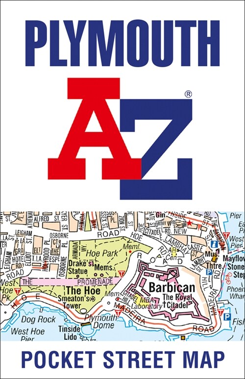 Plymouth A-Z Pocket Street Map (Sheet Map, folded)