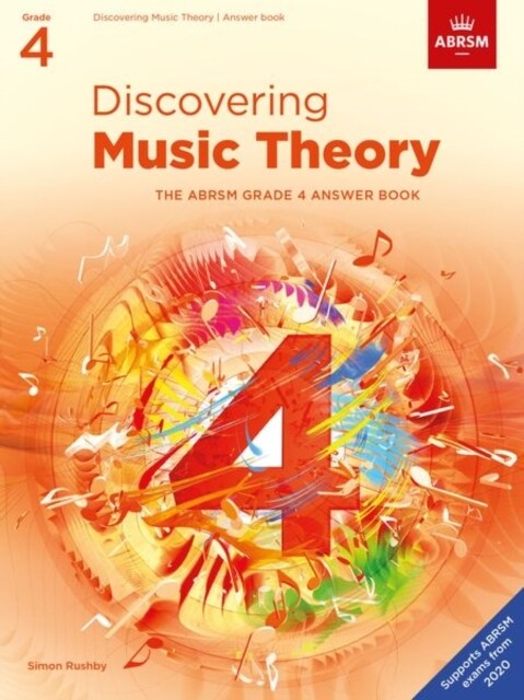 Discovering Music Theory, The ABRSM Grade 4 Answer Book (Sheet Music)