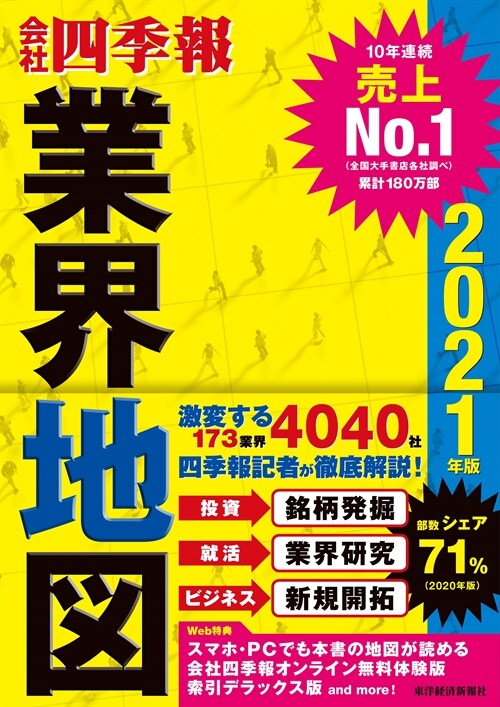 「會社四季報」業界地圖 (2021)