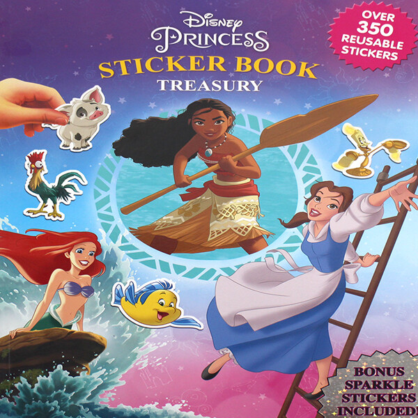 Disney Princess #2 Sticker Book Treasury (Hardcover)
