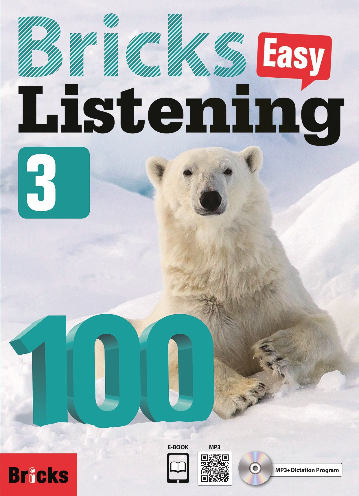 Bricks Easy Listening 100 Level 3 (Student Book + Workbook + E.CODE)