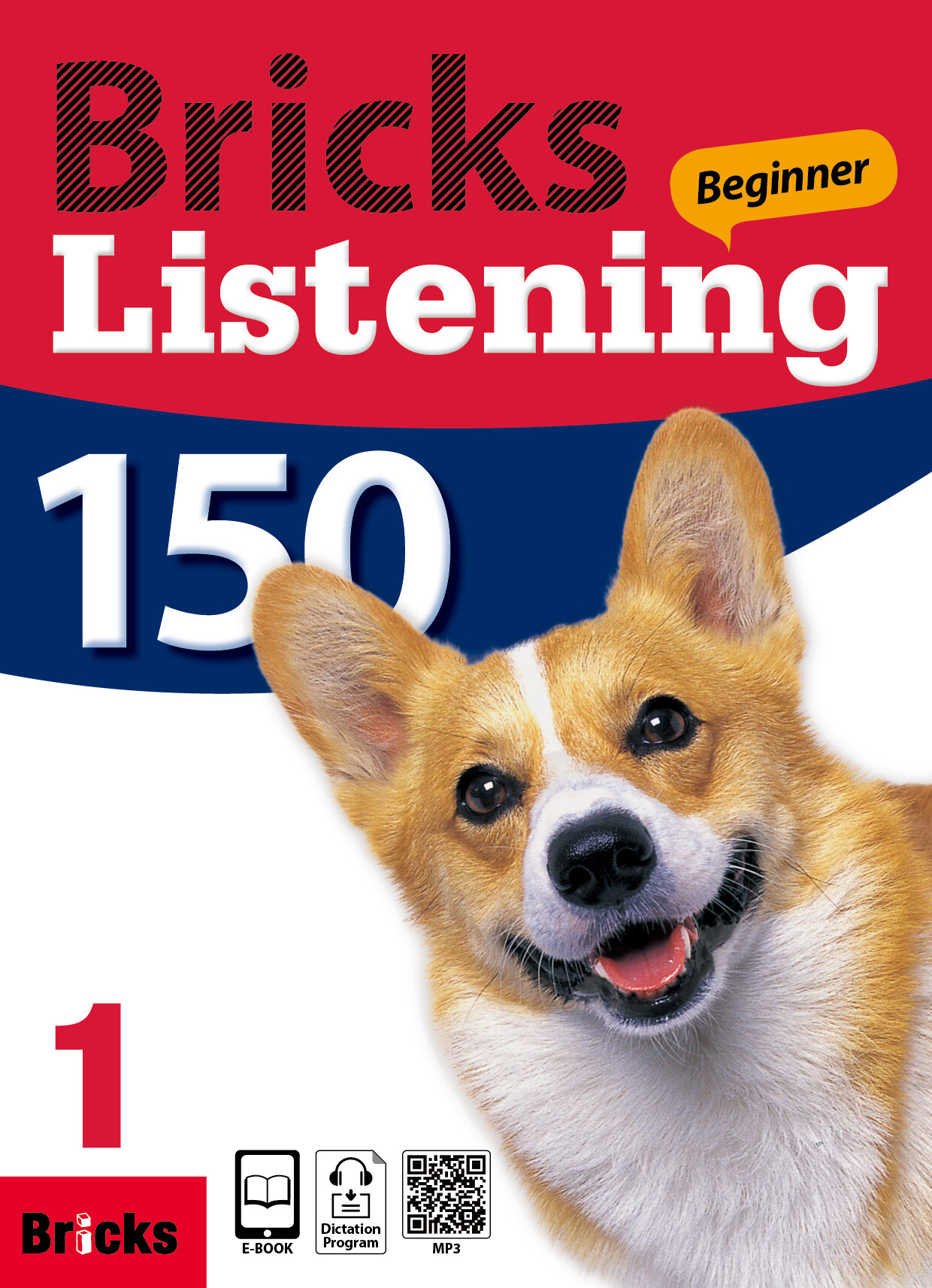 Bricks Listening Beginner 150 Level 1 (Student Book + Workbook + e-Book & Dictation Progr)