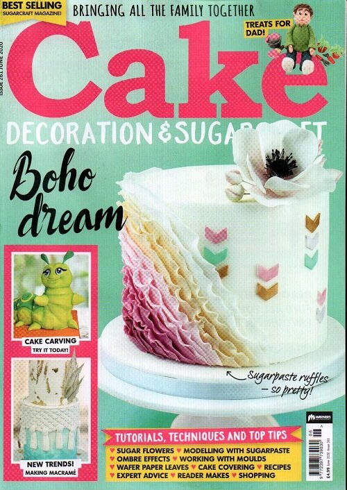 Cakes Decoration & Sugarcraft (월간 영국판): 2020년 06월호