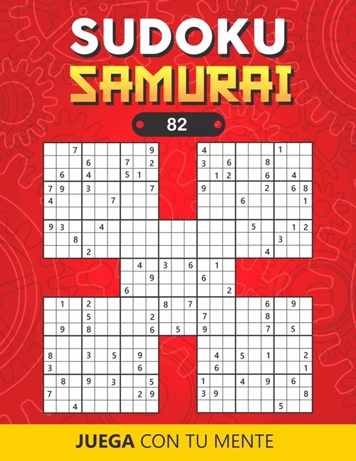 Sudoku Samurai 82: Collection de 100 Sudokus Samoura?pour Adultes - Facile et Difficile - Id?l pour augmenter la m?oire et la logique (Paperback)