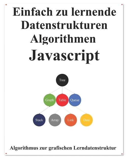 Einfach zu lernende Datenstrukturen und Algorithmen Javascript: Lernen Sie Datenstrukturen und Algorithmen einfach und interessant auf grafische Weise (Paperback)