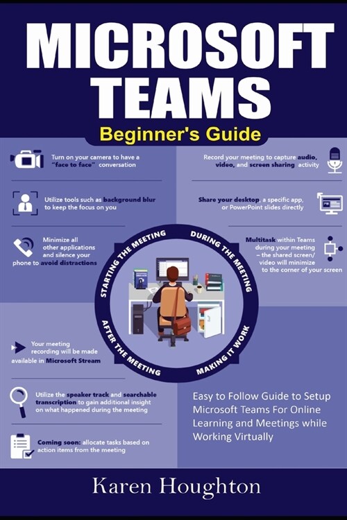 Microsoft Teams Beginners Guide: Easy to Follow Guide to Setup Microsoft Teams for Online Learning and Meetings while Working Virtually (Paperback)